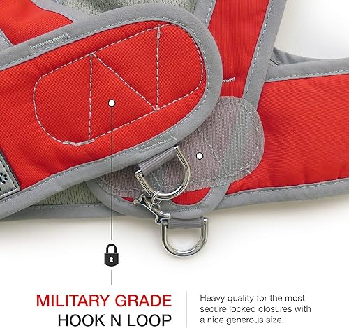 Miniatura 4 de Cloak & Dawggie  Arnés de nailon Step-N-Go para perro pequeño con taza de té de hasta 25 libras  Chaleco fácil de poner y ajustable  Chaleco