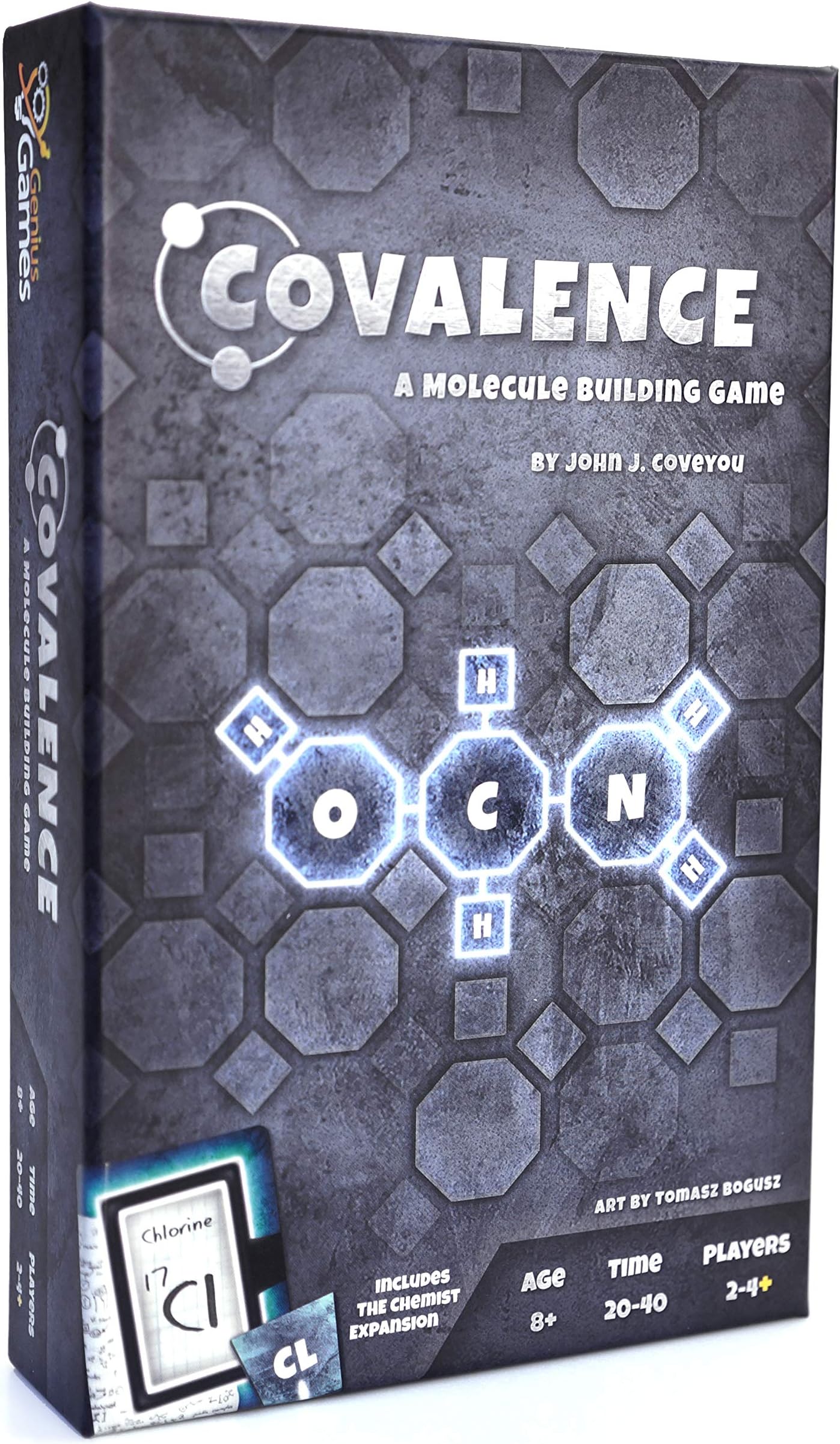 Genius Games Covalence: A Molecule Building Game