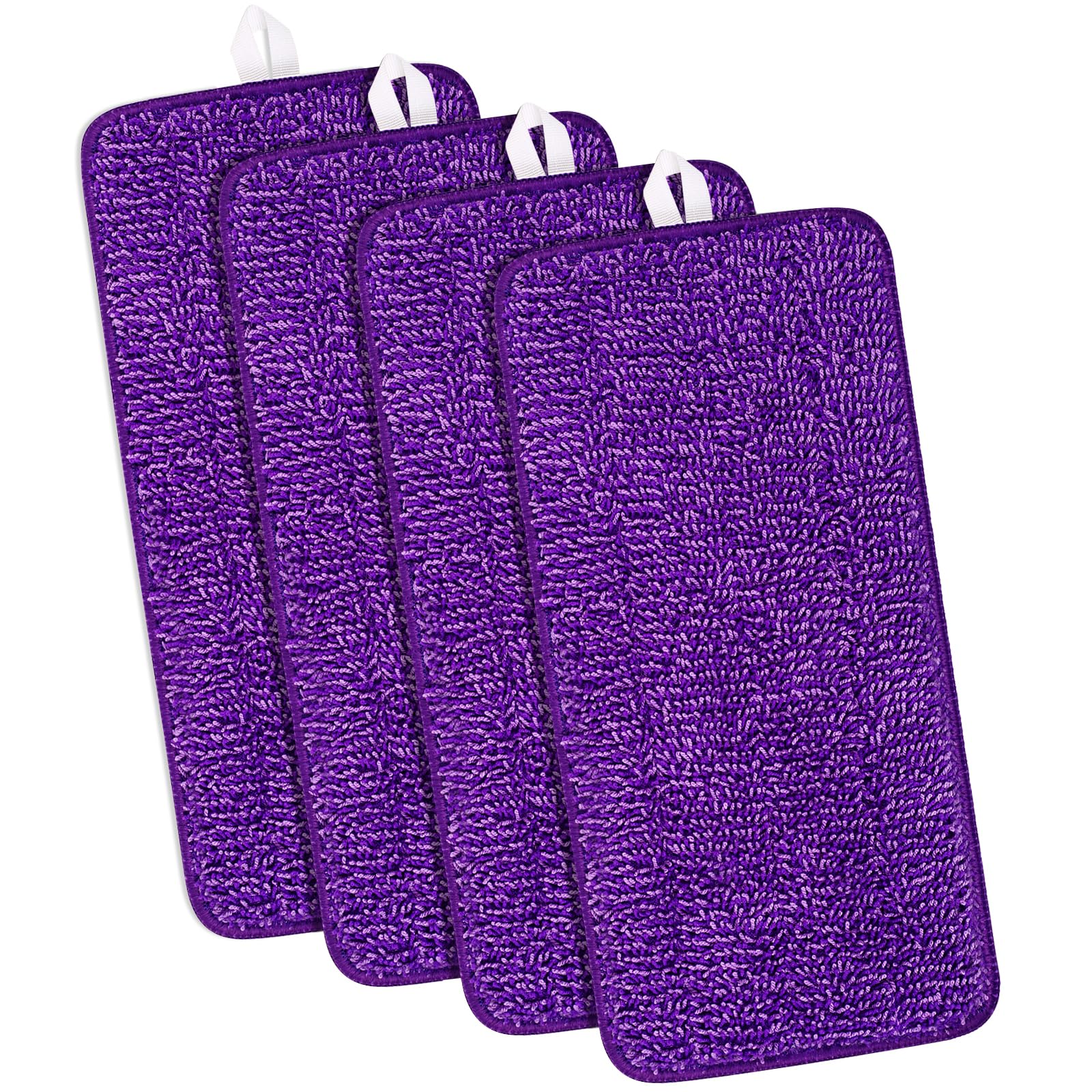 4 Toallitas De Microfibra Reutilizables Para Swiffer - Lavables, Ecológicas, Sustituto De Los Desechables