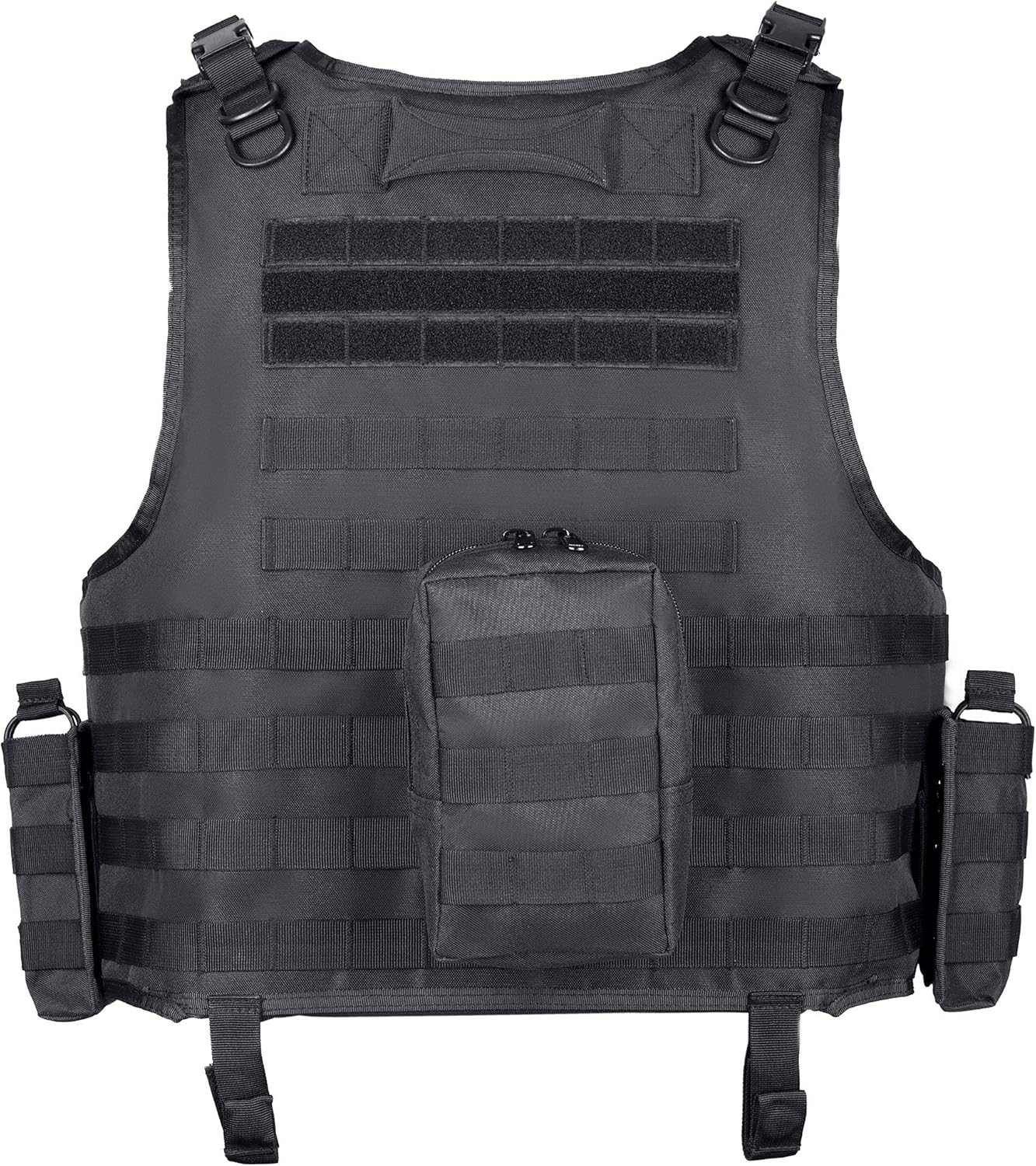 MGFLASHFORCE Tactical Airsoft Vest Adjustable Modular Paintball Vest