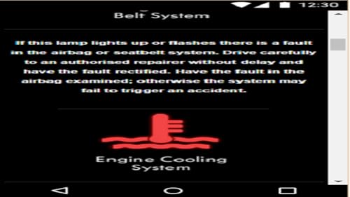 DASHBOARD WARNIGNE LIGHTS OBD RTO