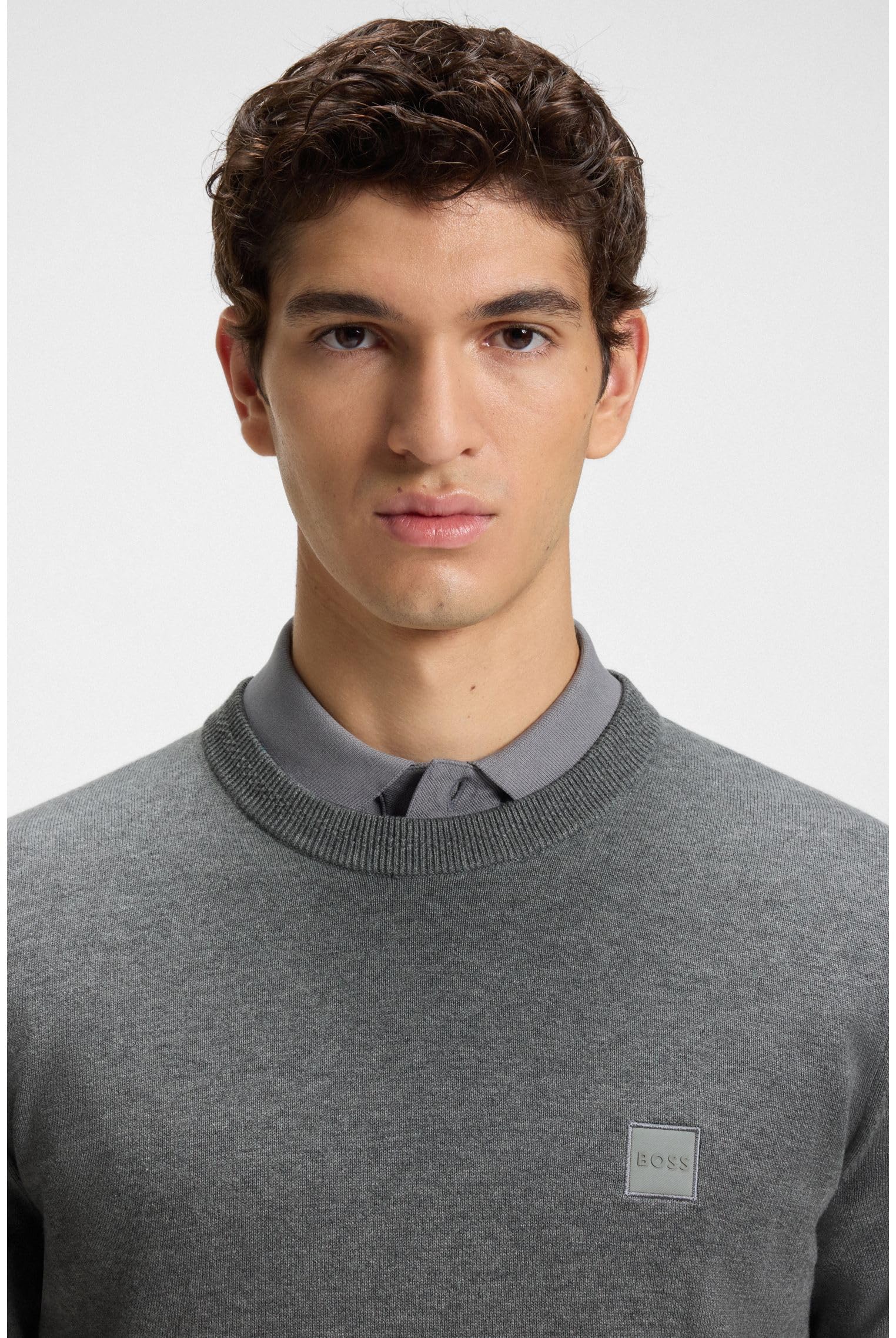 BOSS Herren Kanovano_s Knitted_Sweater