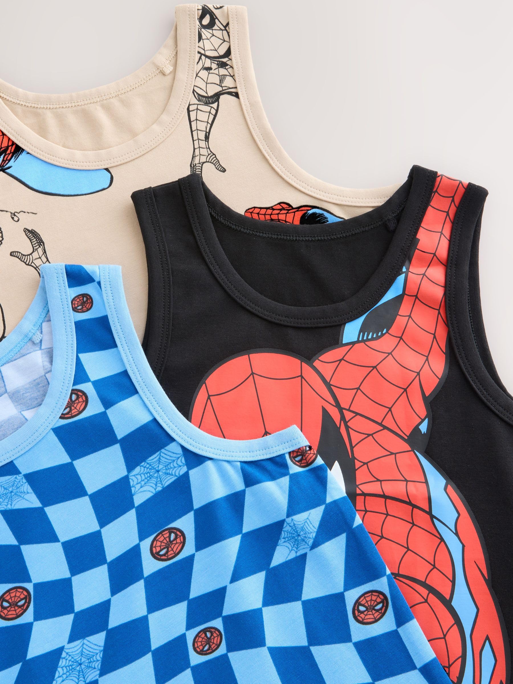NEXT Garçon Débardeur Spiderman, lot de 3
