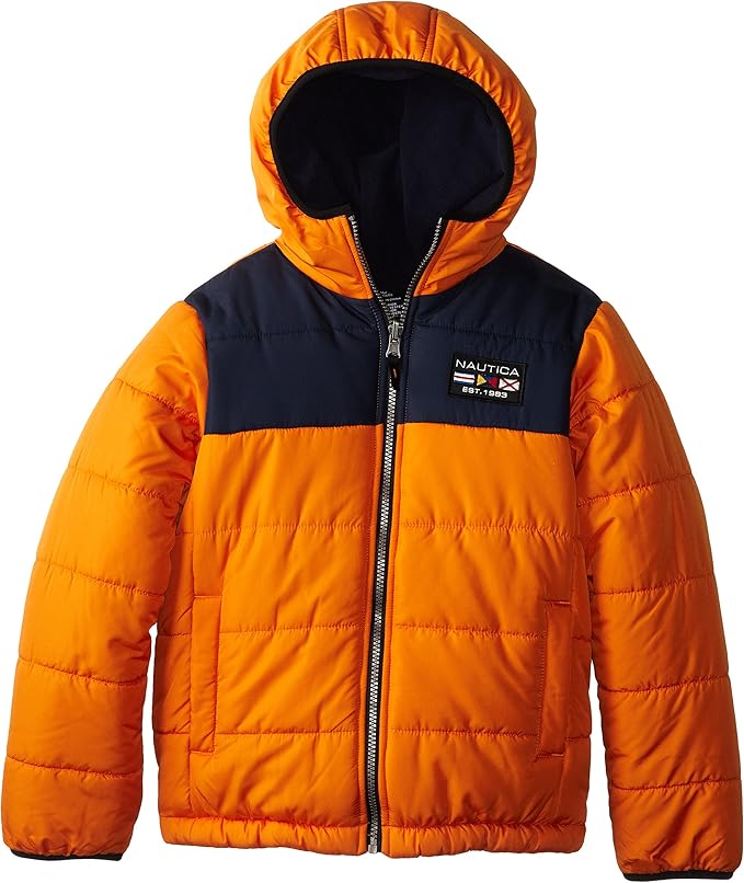 orange nautica jacket
