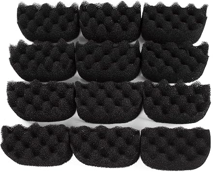 Bio-Foam Filter Pads Fit for Fluval 104 105 106 204 205 206Pack of 12