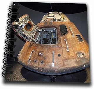 USA, Florida, Kennedy Space Center, NASA, Apollo 14 Command Module.-Mini Notepad, 4 by 4" (db_208879_3)