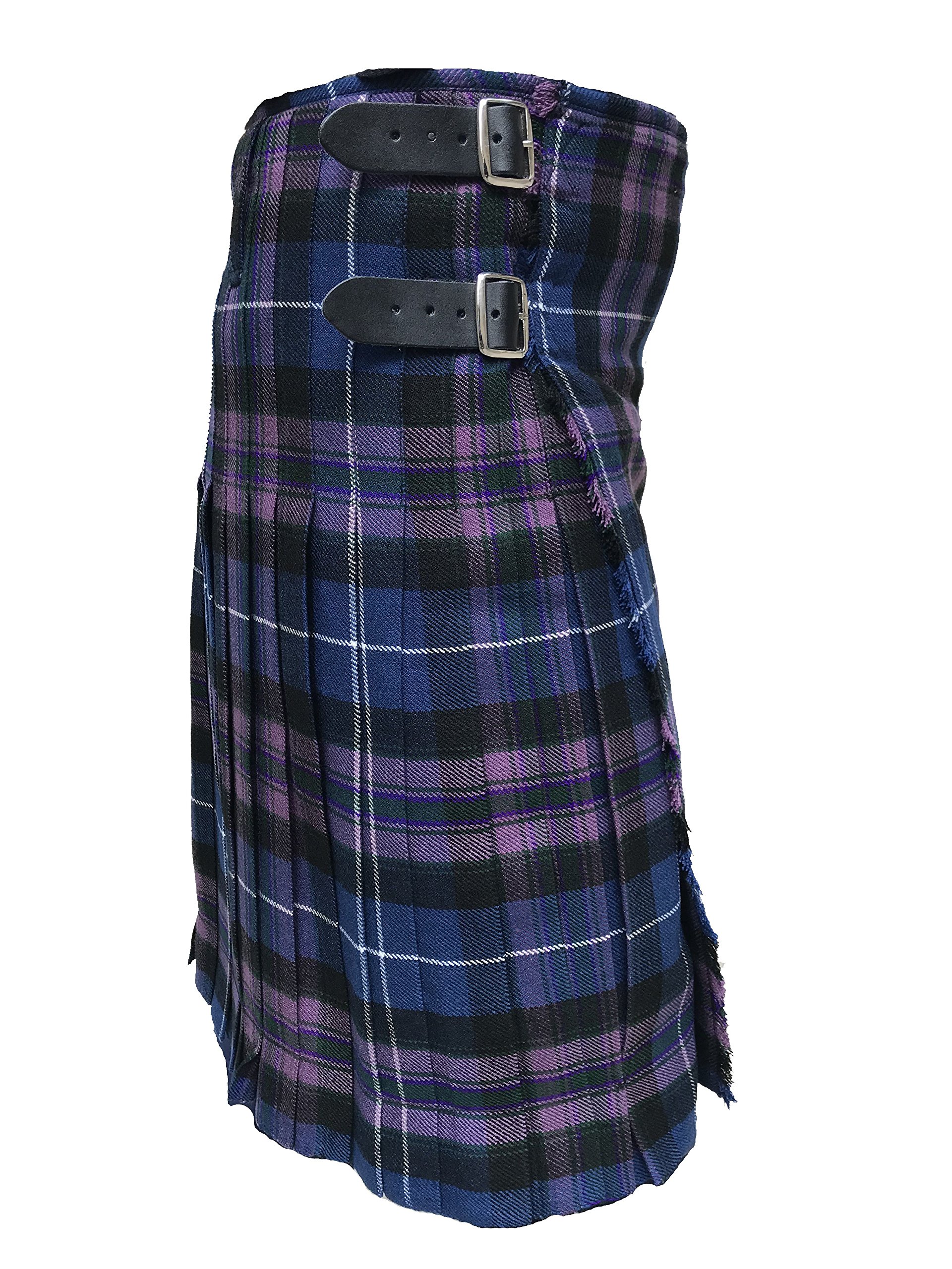 Z&N Products Men's Pride Of Scotland 8 Yard Kilts Scottish Kilts 16Oz, Casual Tartan Kilt (48")