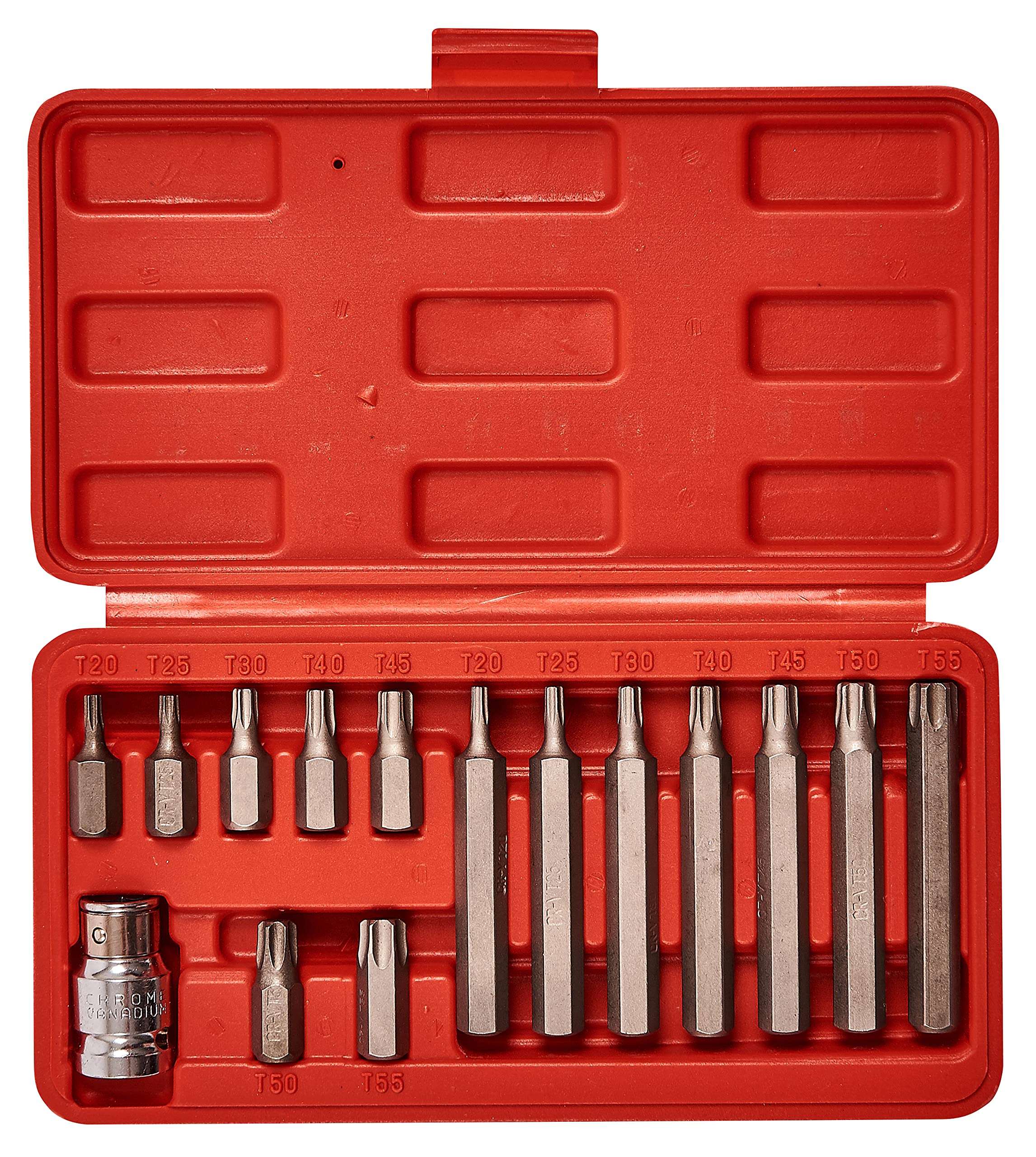 Amtech I8500 15 Piece Torque bit and Socket Set, Transparent - Image 3