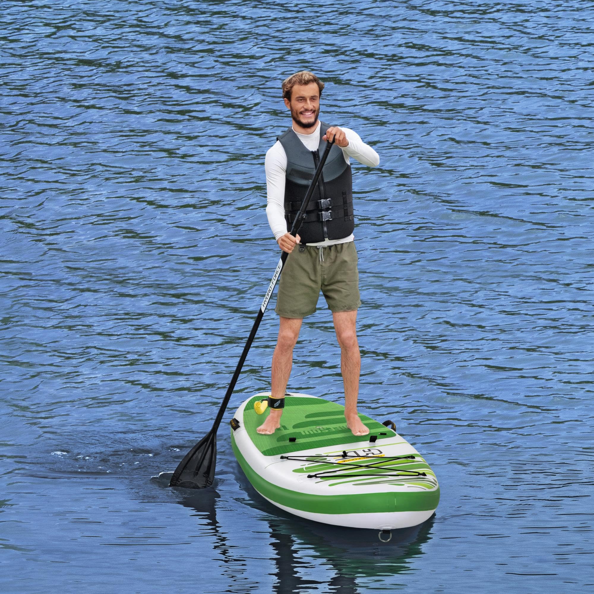 Amazon.com : HYDRO FORCE Bestway Freesoul Tech Convertible SUP Set