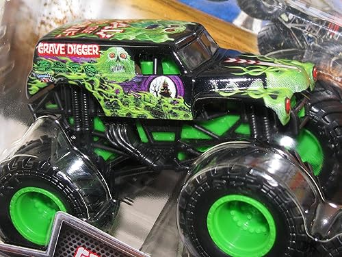 Miniatura 3 de Monster Jam Paquete de 2 Series 22 Grave Digger vs Zombie