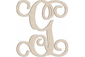 9'' Tall Wooden Letters: The Epitome of Customizable Home Decor