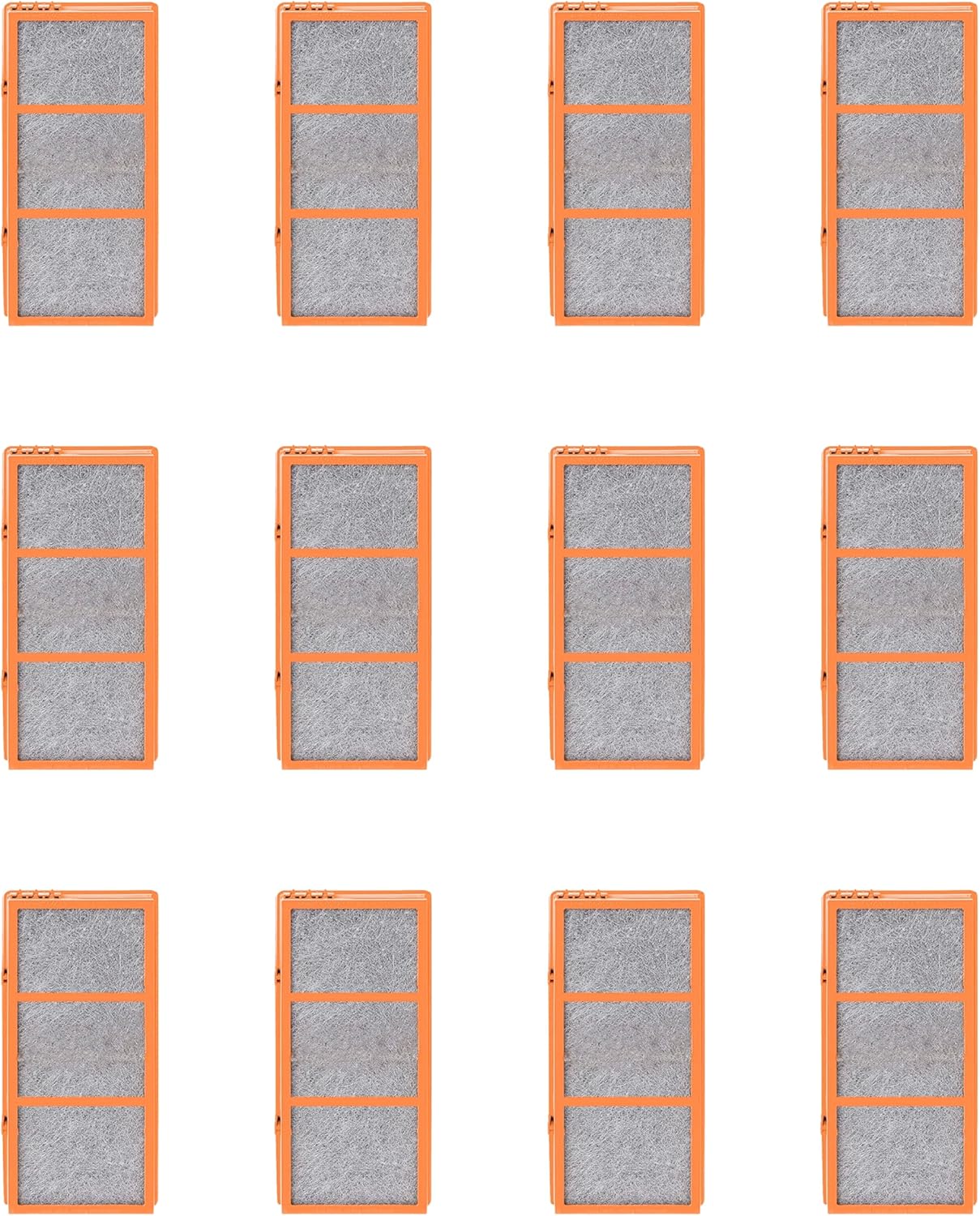 Nispira AER1 Filter Replacement for Holmes Air Purifier Smoke Grabber HAPF30AS-U4R HAPF30AT Odors Dust VOCs Remover 1.2 x 10 x 4.6 Inches, 12 Packs.