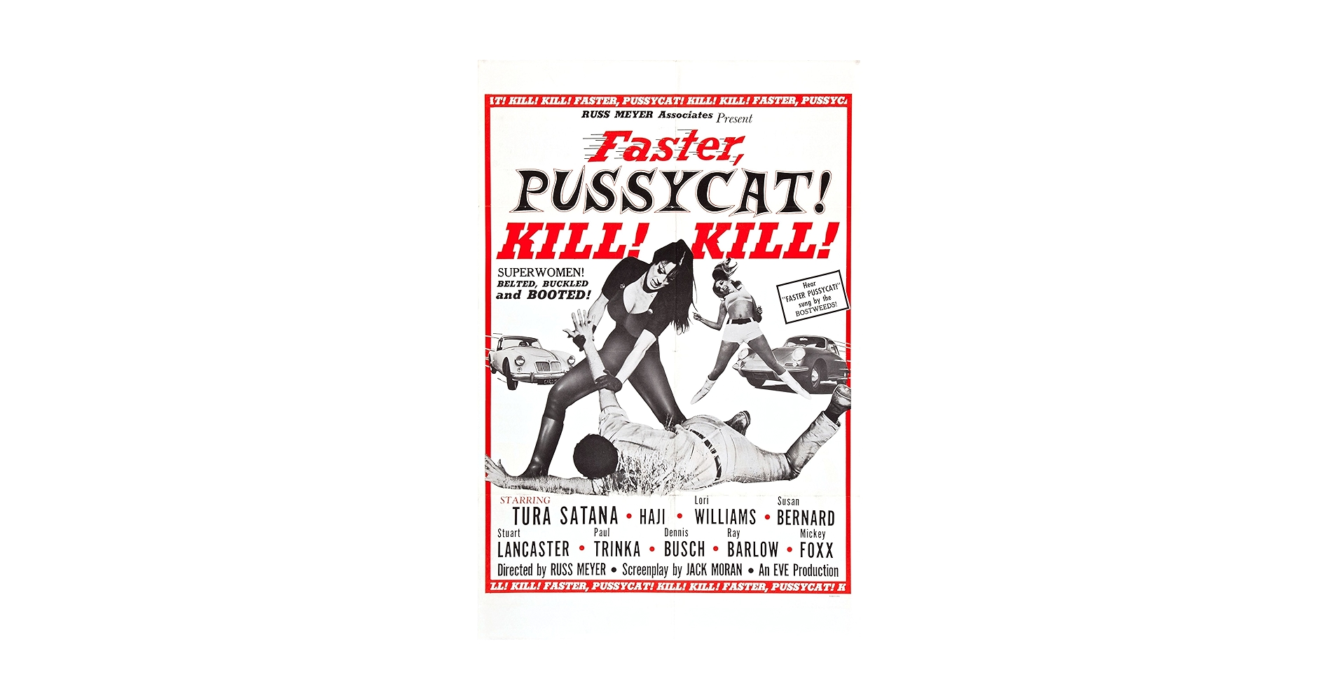 Faster, Pussycat! Kill! Kill! 額入りポスター‼️ Amazon.com: Faster Pussycat, Kill! Kill! (1965) Movie Poster