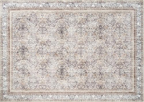 Miniatura 559 de Phantoscope Vintage Collection - Alfombra de área de 8 x 10 pies, alfombra grande para sala de estar, lavable, bohemio, antideslizante