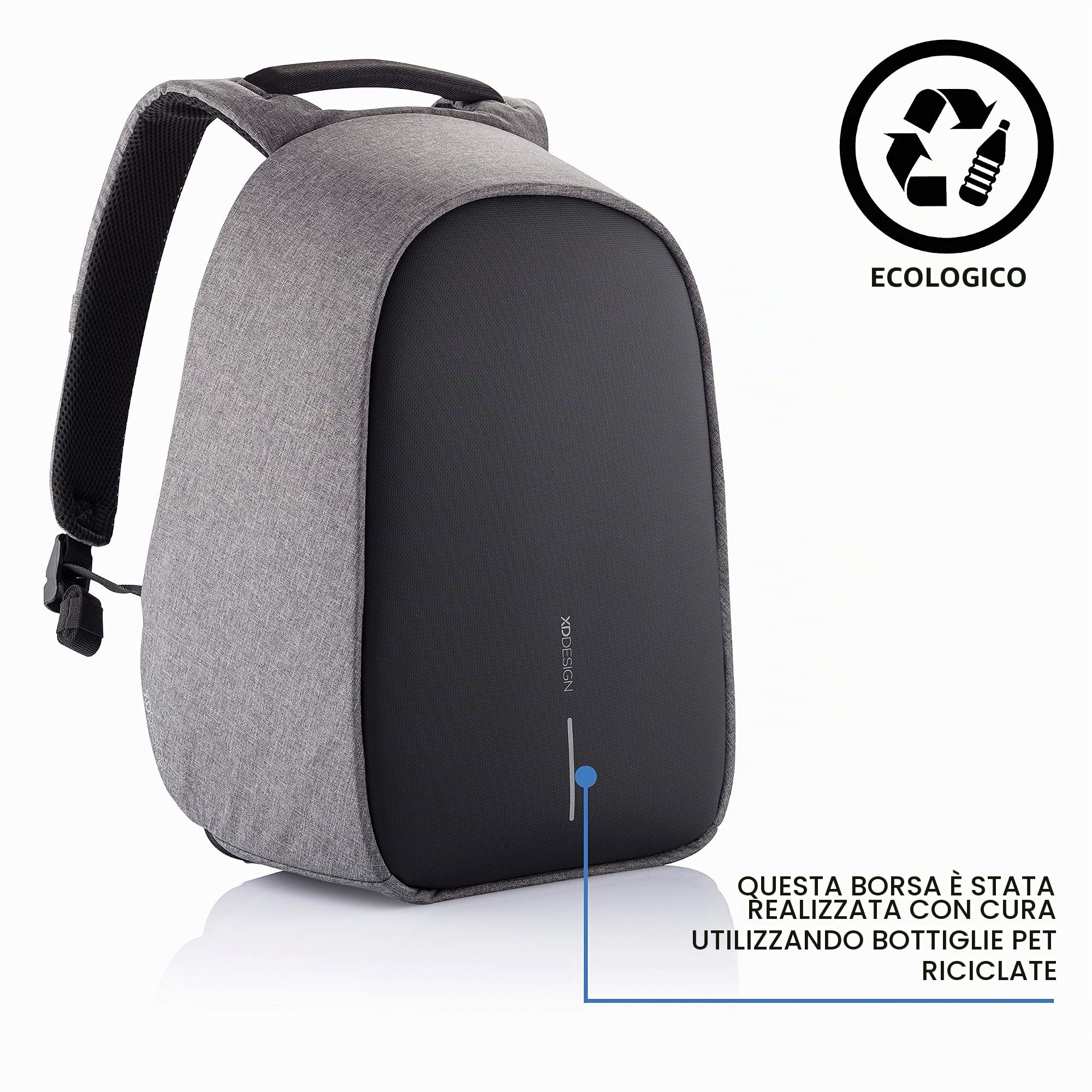 XDDesign - Bobby Hero Regular, MOCHILA ANTIRROBO REGULAR BOBBY HERO DE XD DESIGN/P: P705.294 Unisex - Adulto