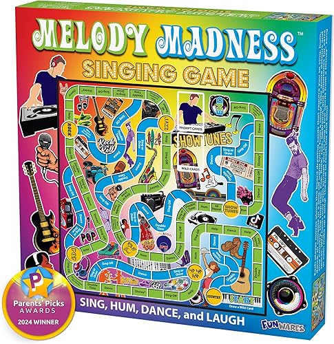 Melody Madness - Juego de canto - Canta, grita, zumbido, baile. Mala voz de canto está bien. Mala memoria está bien. Cualquiera puede jugar. Música,