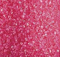 Vista 2 de Wilton Azúcar espumoso rosa, chispas brillantes para decorar pasteles, cupcakes, galletas y postres, cristales de azúcar rosa comestibles