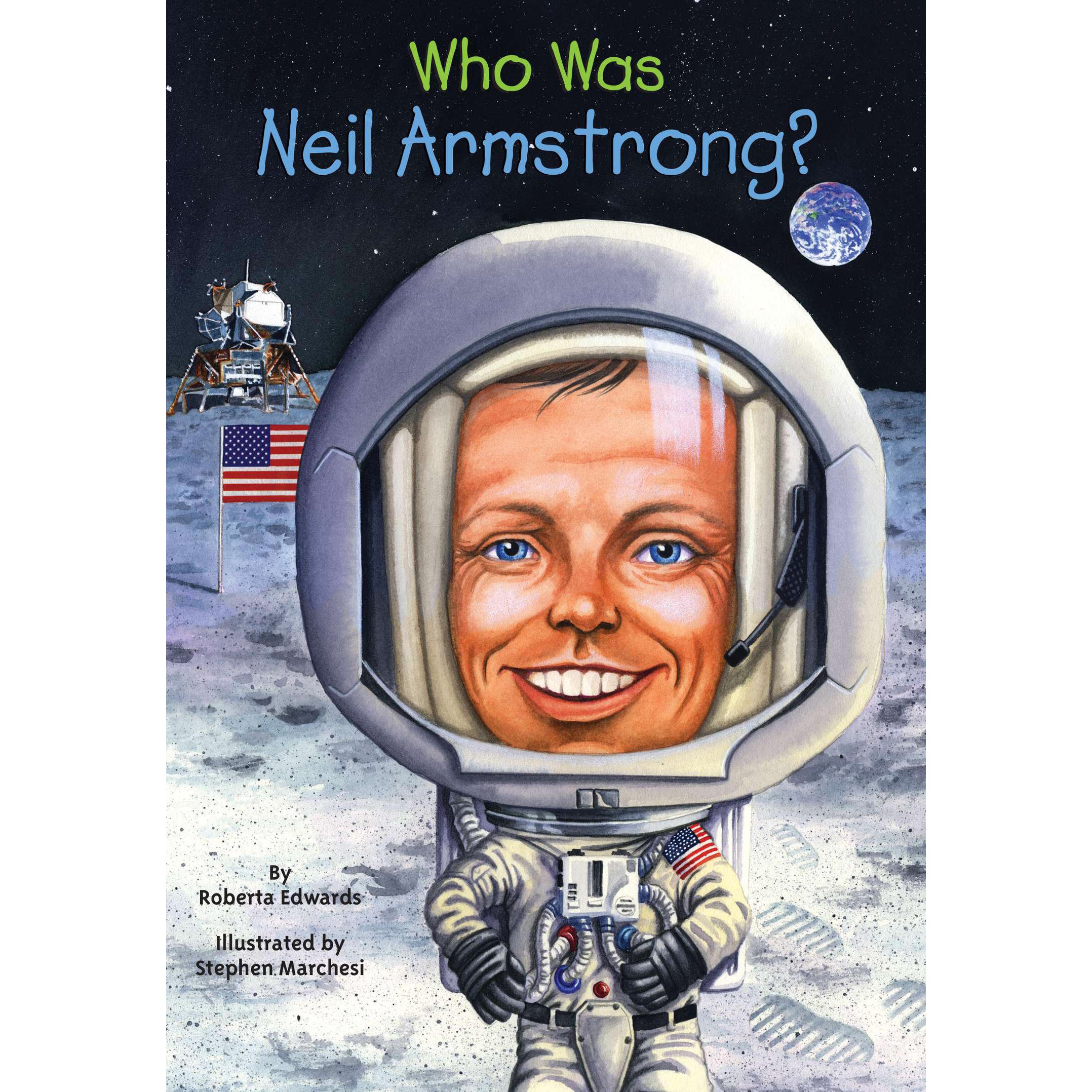 Cover art for Who Was Neil Armstrong?