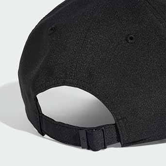 adidas Unisex Baseball Lightweights Metal Hat, Black, S-M