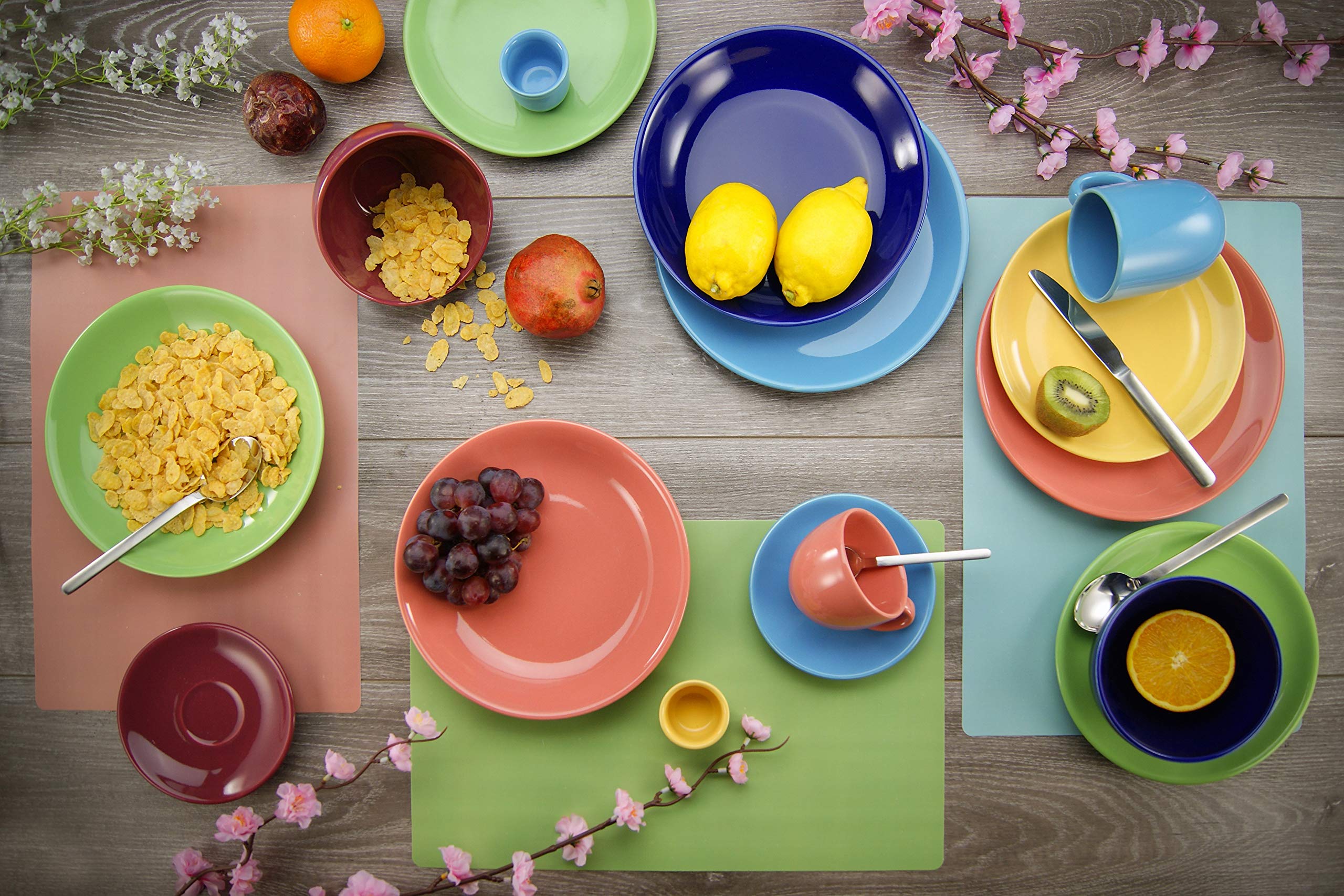 Creatable Top Dinner Ware Set Stone Multi Colour 42 X Desertcart