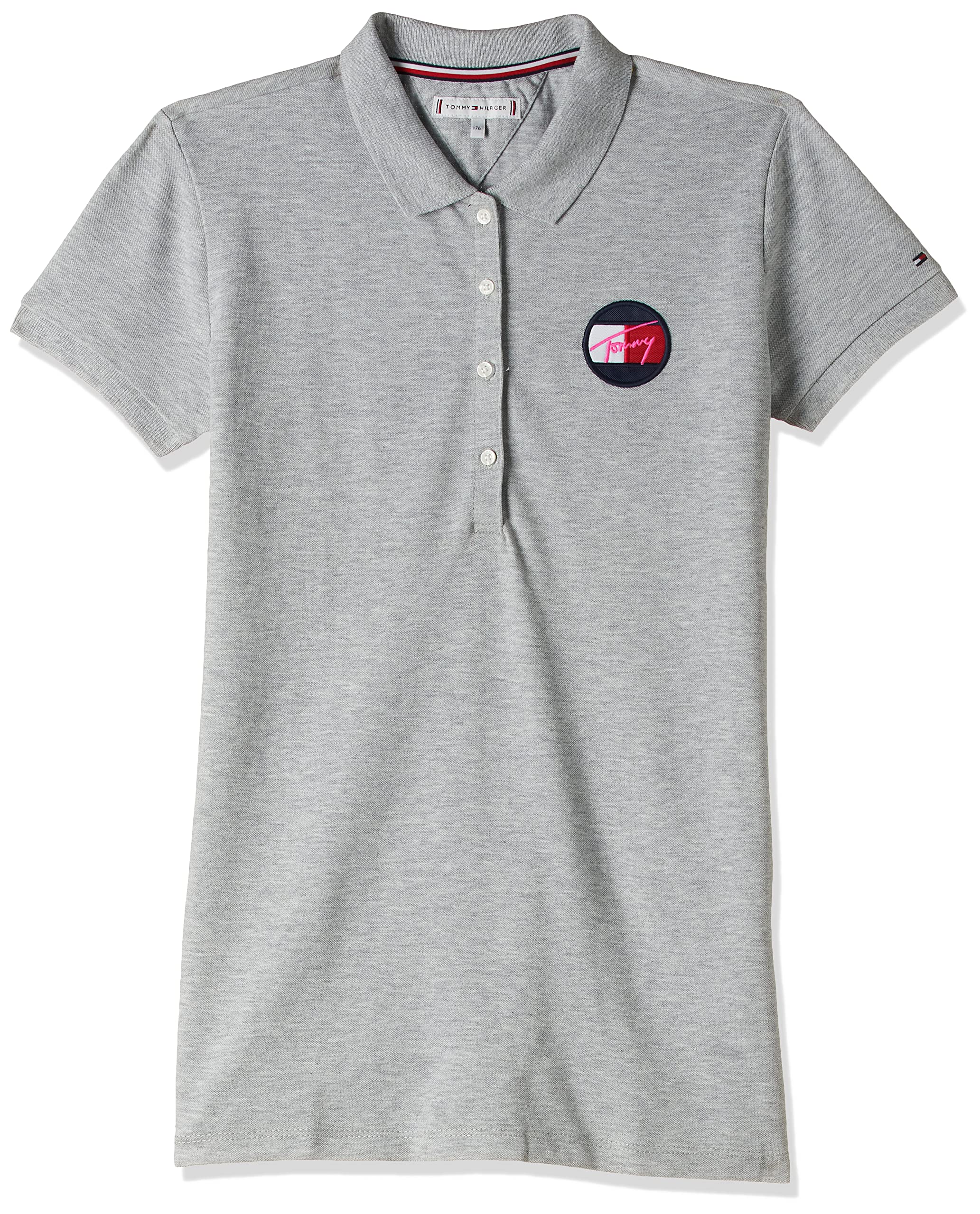 Tommy Hilfiger Mädchen Essential Polo S/S Poloshirt