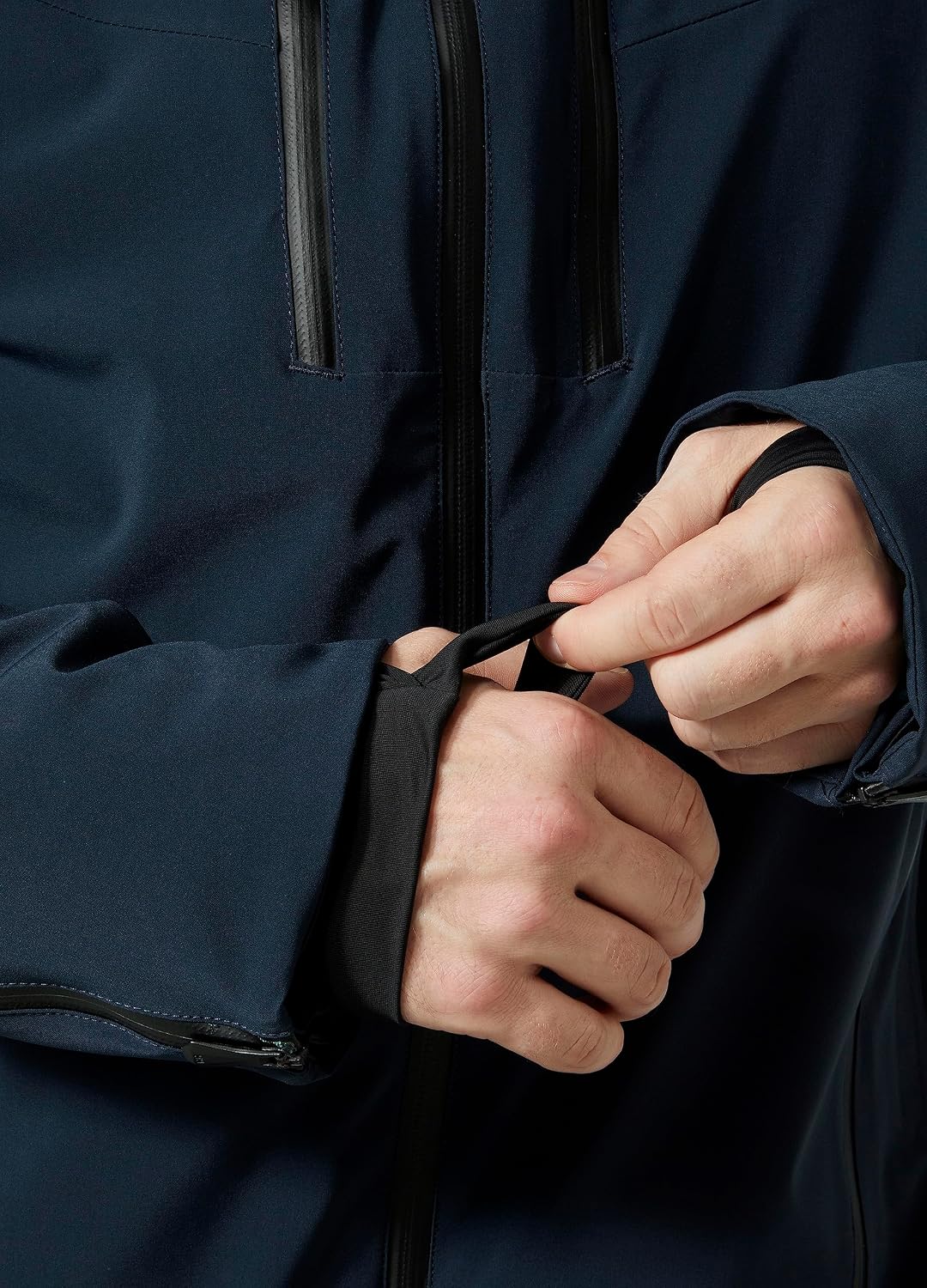 Helly-Hansen Steilhang 2.0 Jacket Mens Skiing-Jackets: Seam Sealed, 4-Way Stretch, Ventilated, With Dual Chest Pockets