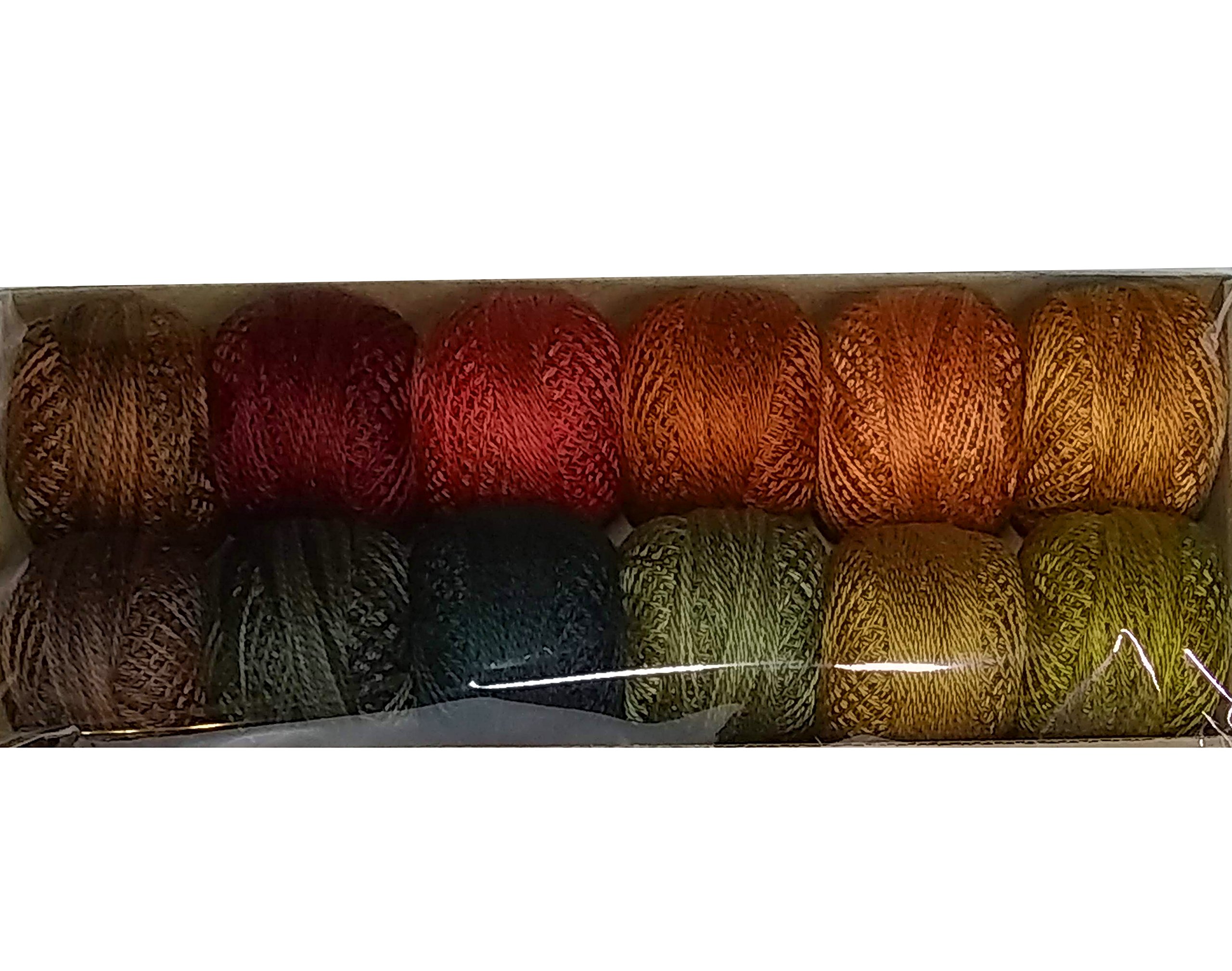Valdani Pearl Cotton Sz 8 | Crazy at Home by Jam | 73 Yds/Ball