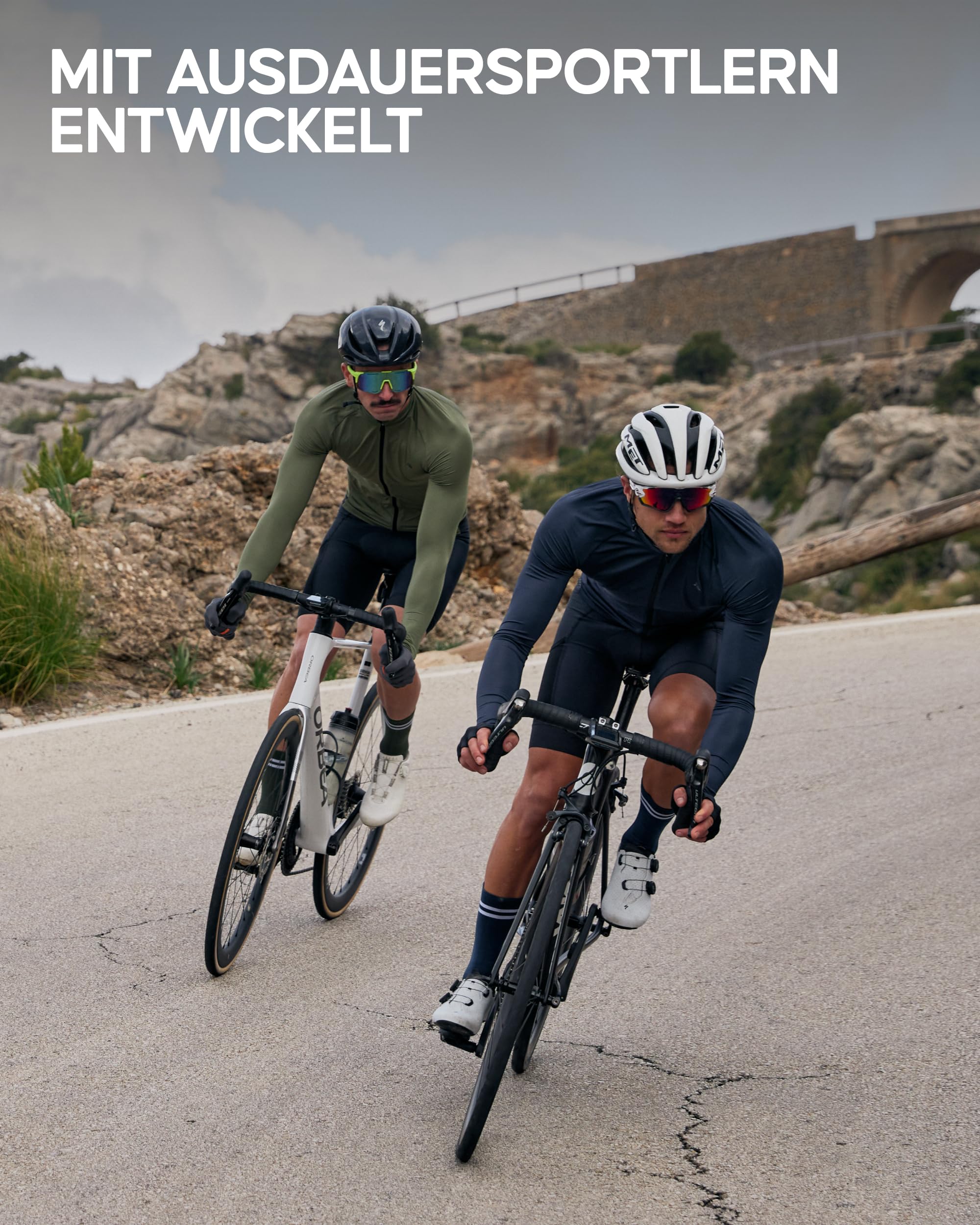 DANISH ENDURANCE Kurze Fahrradsocken, Gepolsterte Low-Cut Rennrad Socken, Leichte Sommer Radsocken, Atmungsaktiv & Anti-Reibung, Herren & Damen, 3 Paar