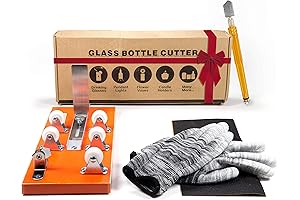 Premium Glass Bottle Cutter for Effortless Cuts on Thick Glass