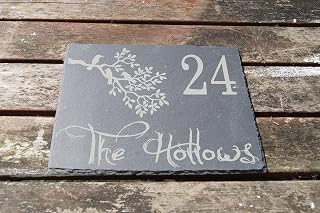 Slate house sign, shed sign,stable sign, personalised slate sign, bespoke house sign, house numbers,