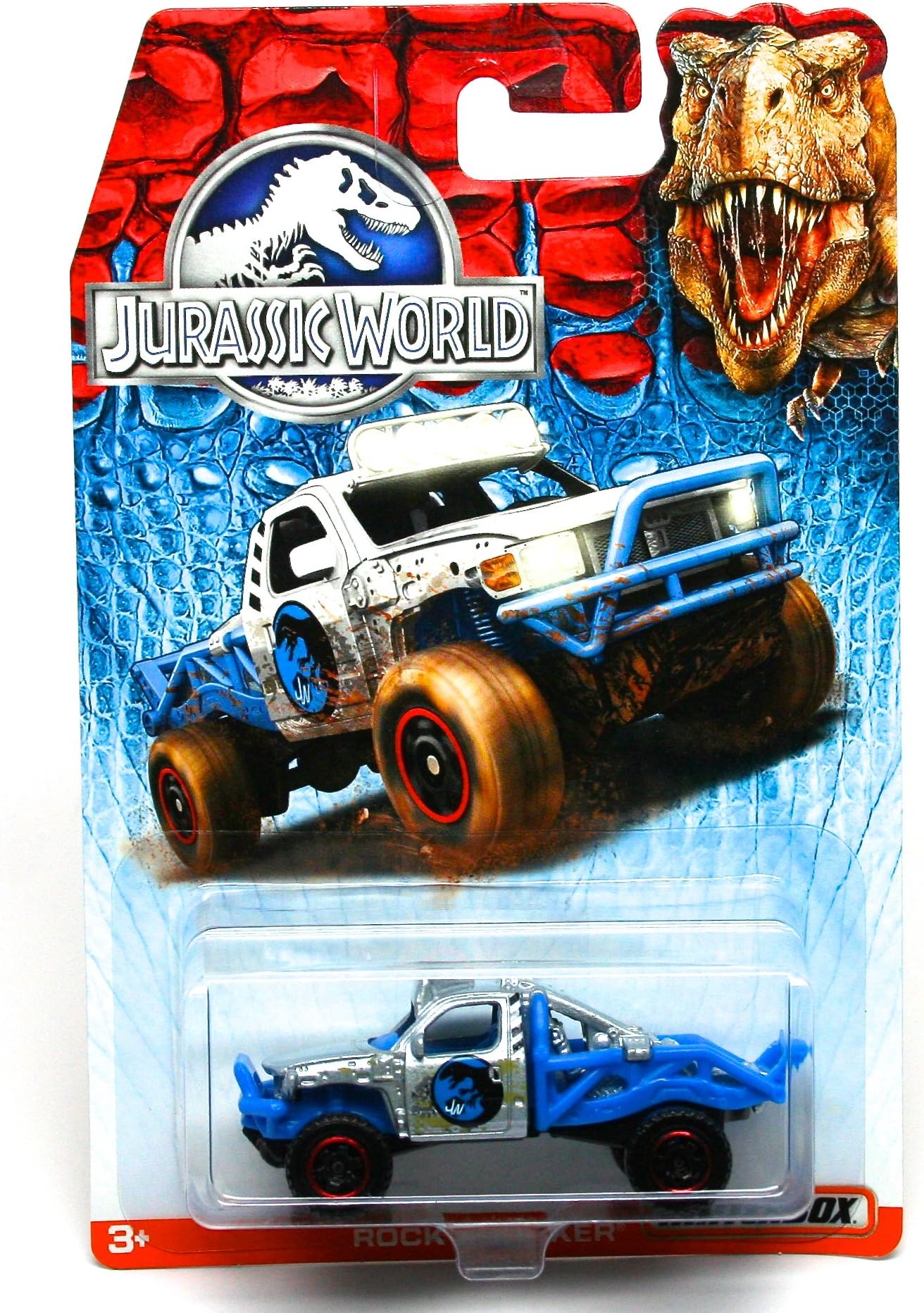 ROCK SHOCKER Jurassic World 2015 Matchbox 1:64 Scale Basic Die-Cast Vehicle