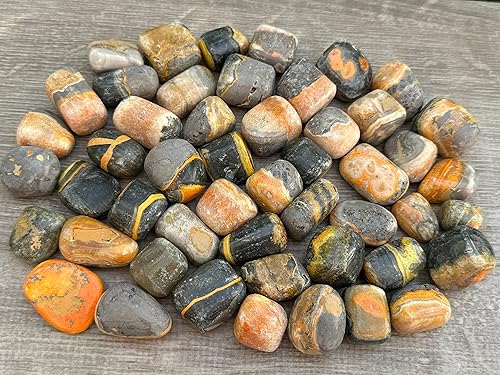 Miniatura 9 de Piedras rodadas de fucsita de rubí de 12 libra, piedra preciosa de fucsita de rubí natural pulido, cristales curativos de fucsita de rubí (fucsita