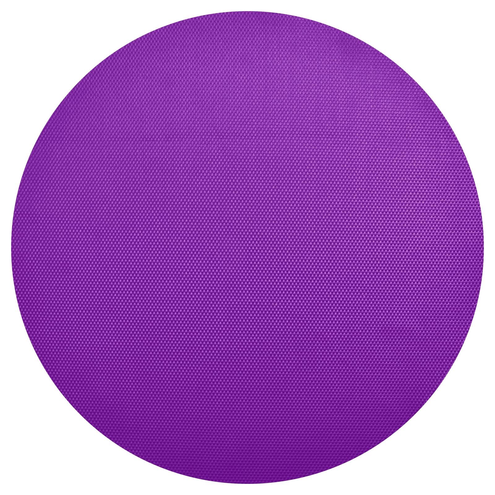 Pansy Round Placemats Dining Table Mats Farmhouse Placemats for Dining, Kitchen, Parties, Camping, 15 Inch
