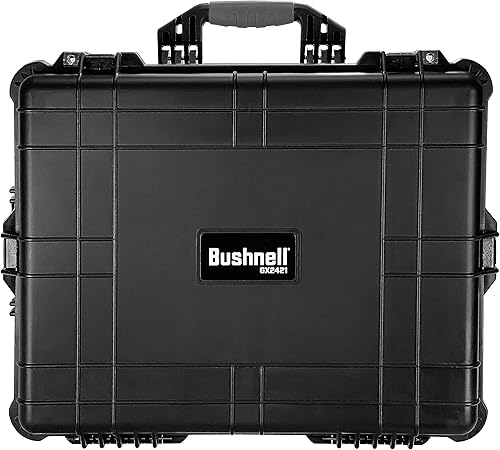 Miniatura 5 de Bushnell Funda rígida impermeable extra grande de 24 pulgadas para prismáticos, óptica, equipos, a prueba de golpes y listo para la TSA (negro)