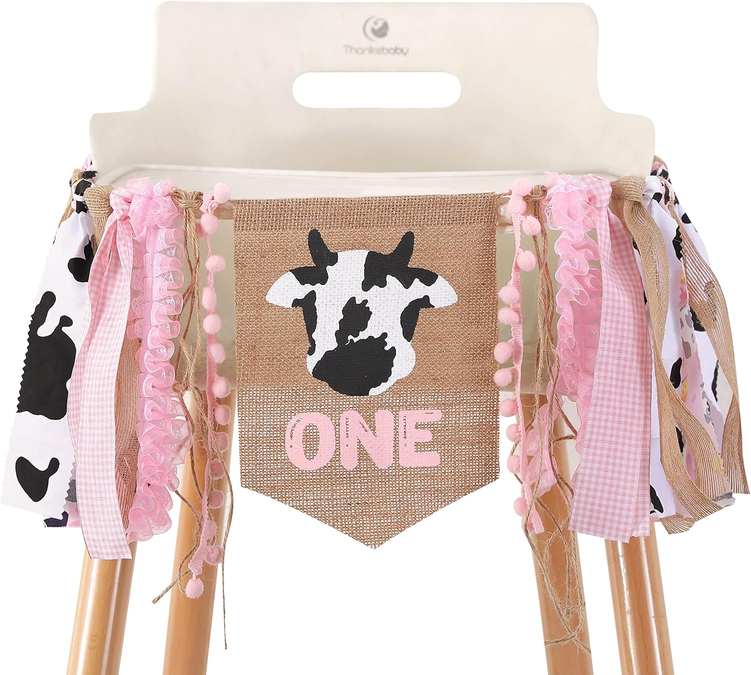 Amazon.com: Cowgirl One High Chair Banner - Cowgirl Party Birthday ...
