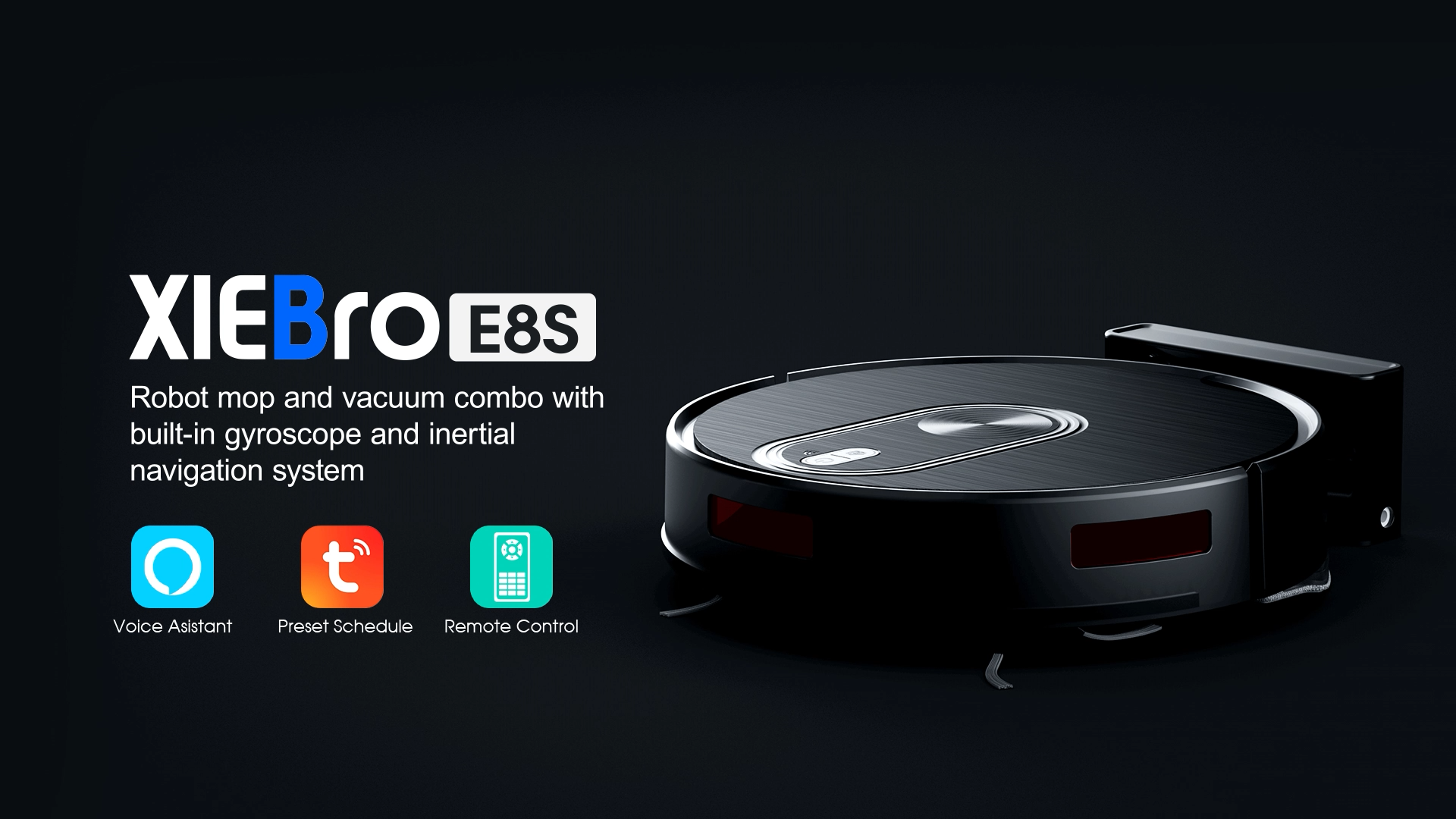 Amazon.com - XIEBro Robot Vacuum and Mop Combo, 6500Pa Strong
