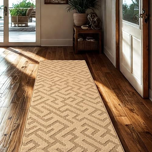 Miniatura 2 de Alfombra de pasillo de tamaño personalizado para entrada de pasillo, parte trasera de goma antideslizante de 27 pulgadas de ancho x tu elección de