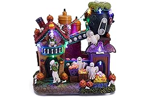 Valery Madelyn Vintage Halloween House Statue