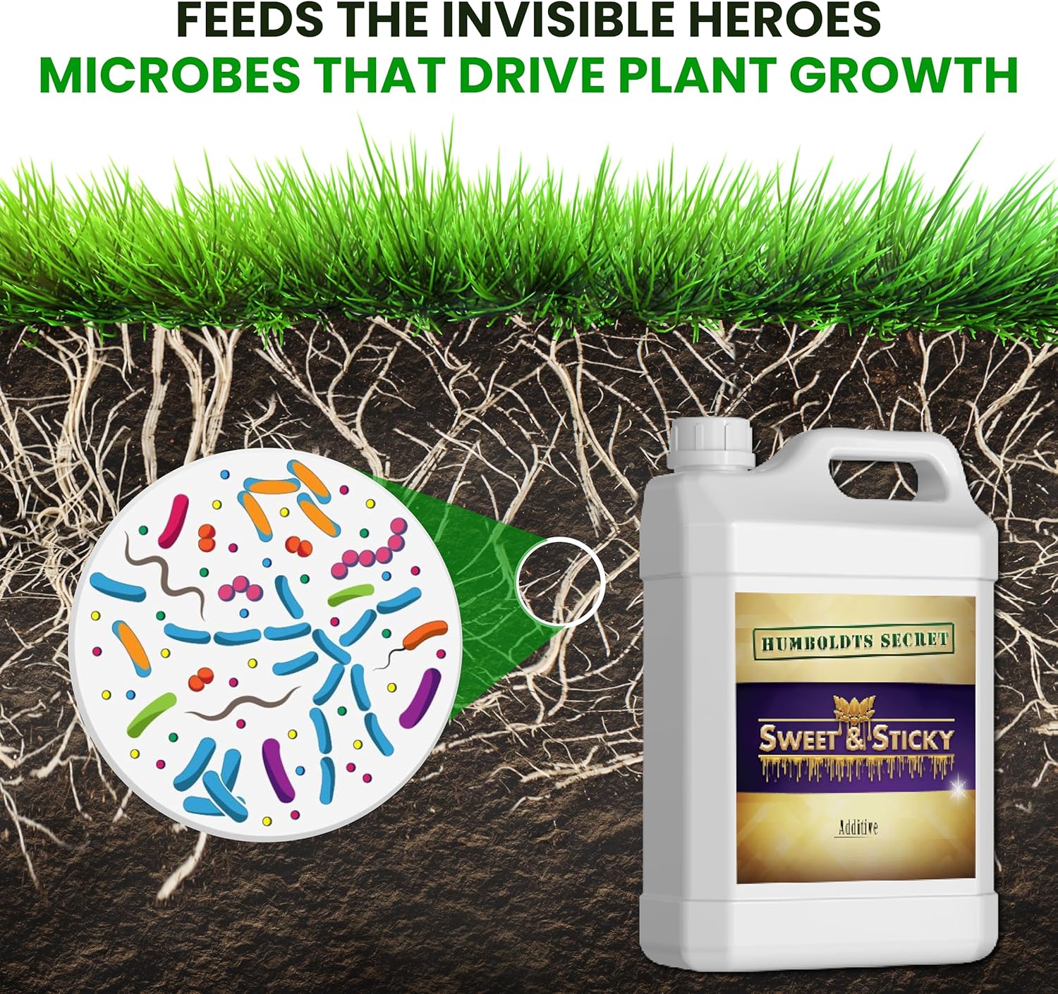 Humboldts Secret Sweet & Sticky Carbohydrate and Saccharide Plant Energy Additive | Indoor and Outdoor Plant Nutrients Enhancer for Growth and Aroma | Boosts Flavor and Development | 32 Ounce - Image 8