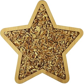 Shelled Walnut Halves and Pieces 2 lb Bag | Fresh, Raw, Unsalted, Premium California Walnuts for Baking, Cooking & Snacking