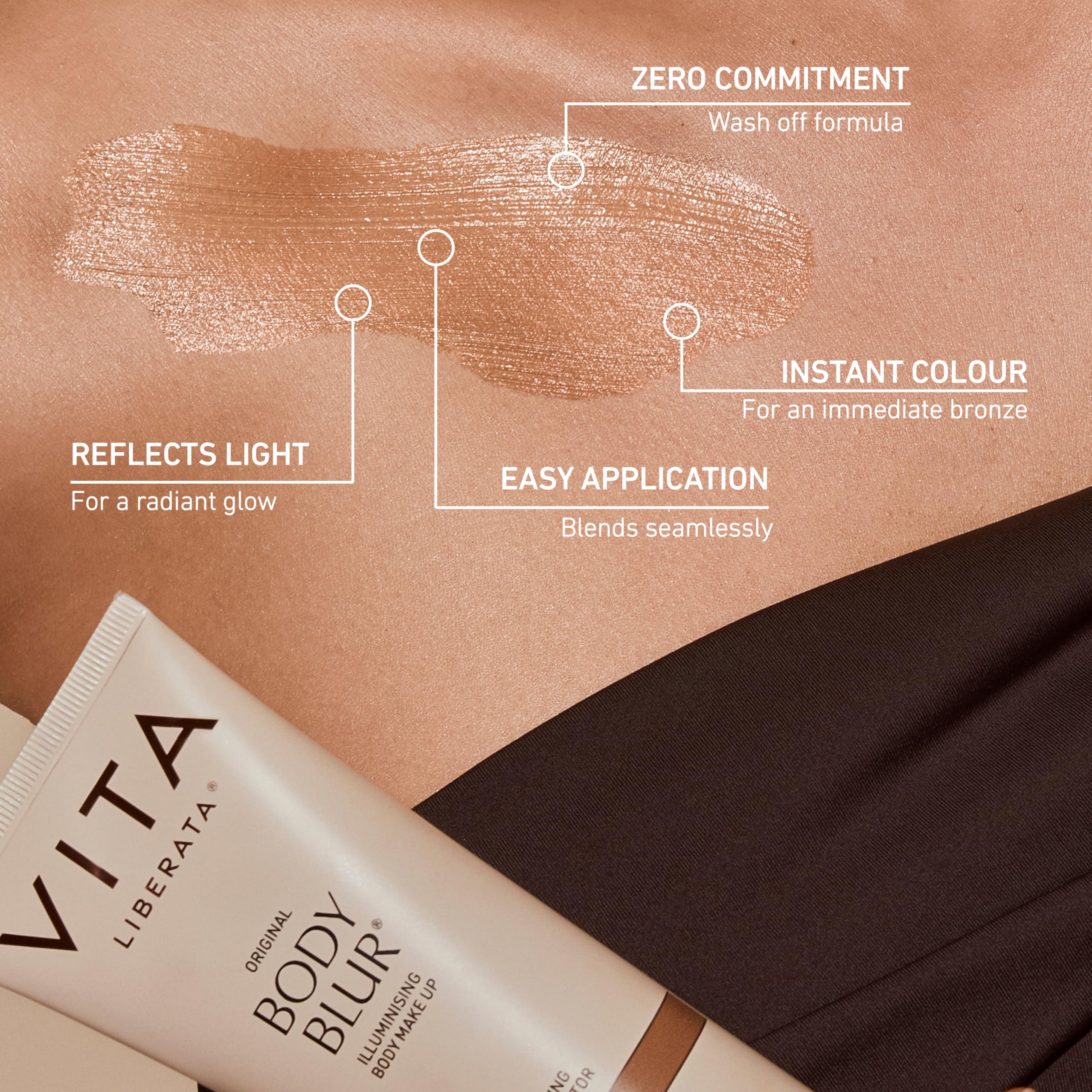 Vita Liberata Desenfoque corporal | Sombra: Medio | 100 ml | NUEVO EMBALAJE