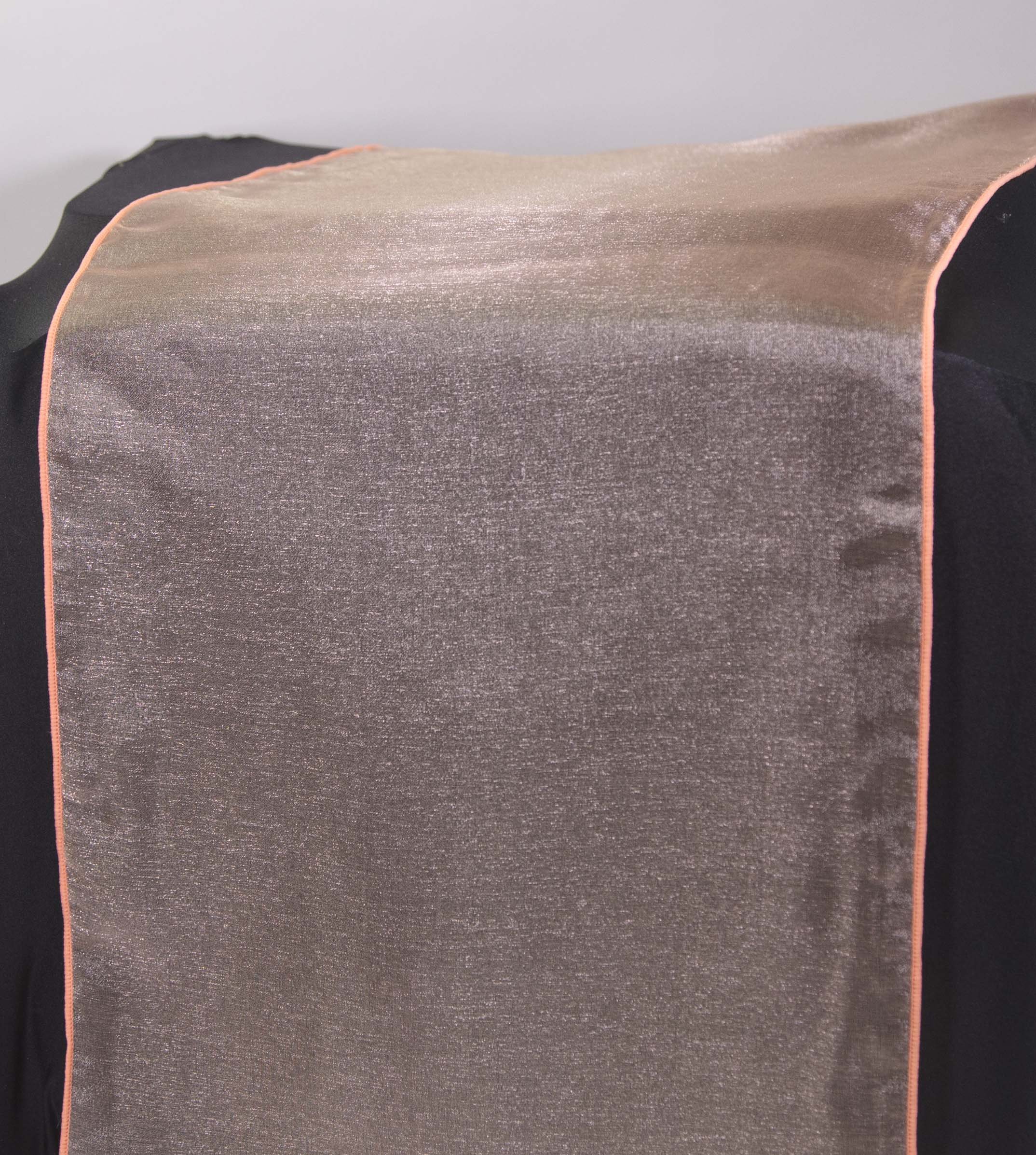 Organza Table Runners - Wedding Decor Party Events - Matching Sashes Available (Jolie Peach)