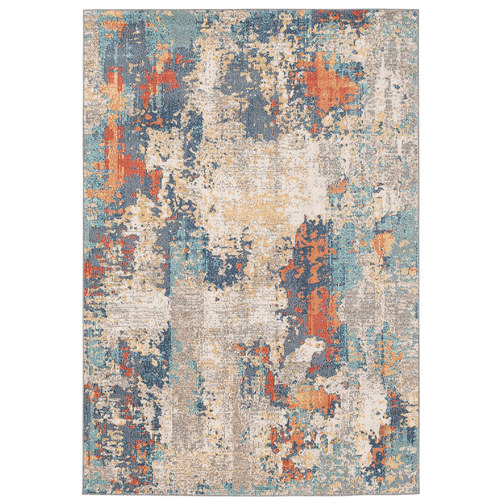 Pergamon Lagos - Tapis de Design d'intérieur/extérieur - Vintage Rouille - 5 Tailles