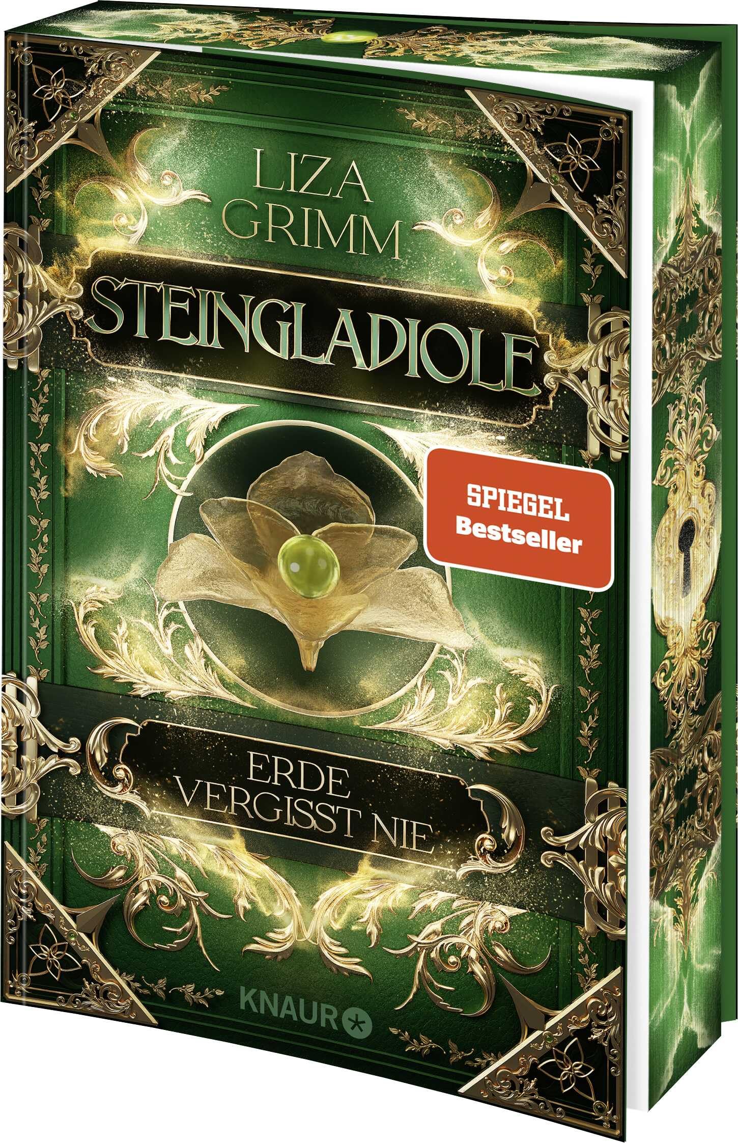 Steingladiole. Erde vergisst nie: Roman | Erstauflage mit limitiertem Farbschnitt I Band 3 der High Fantasy-Reihe um Elementarmagie