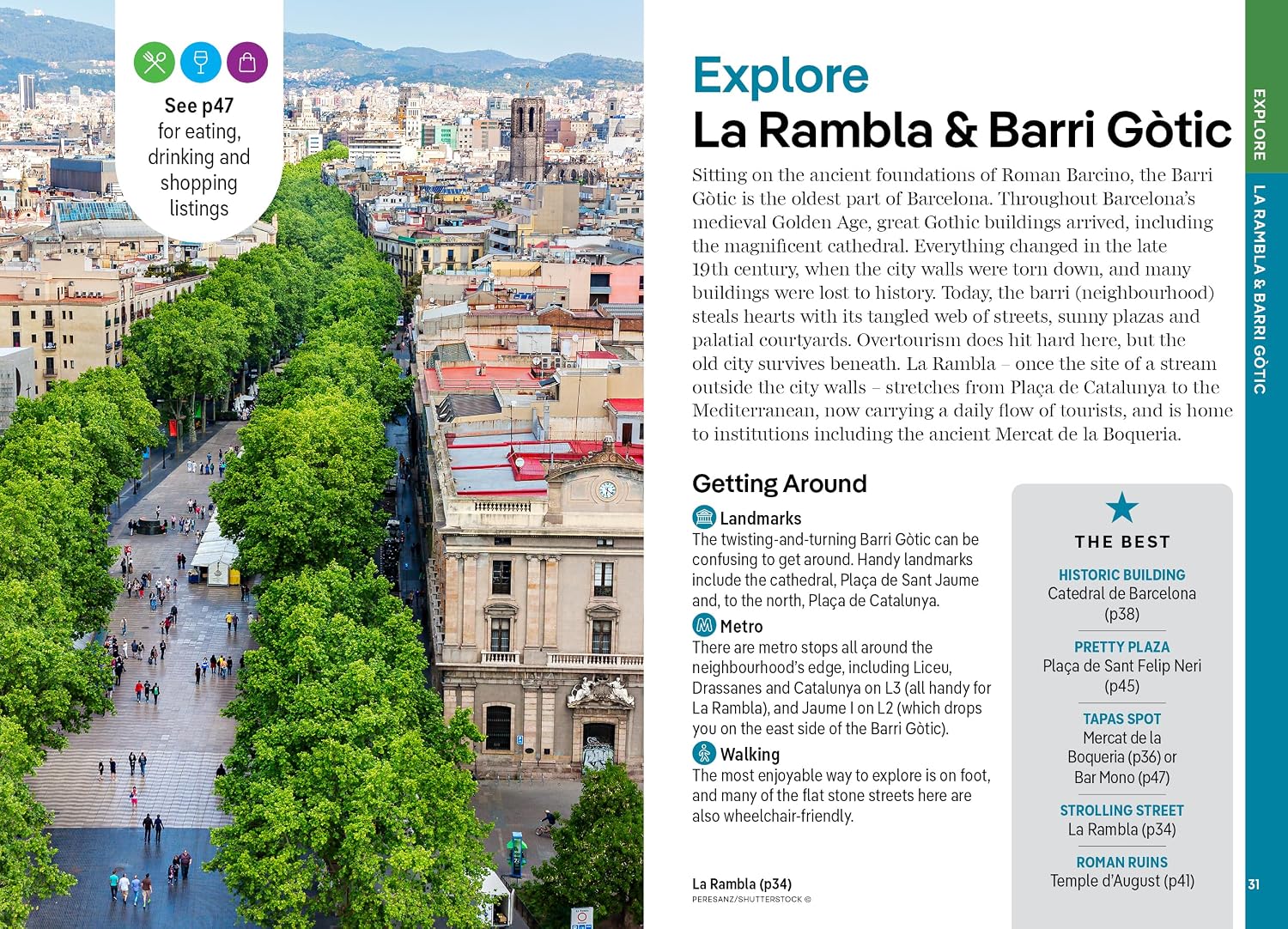 Lonely Planet Pocket Barcelona: 2025 - 2026 Travel Guide | Discover Twice the City in Half the Time | Top Sights | Maps & Walking Tours | Covers Barri Gotic, La Sagrada Familia and more