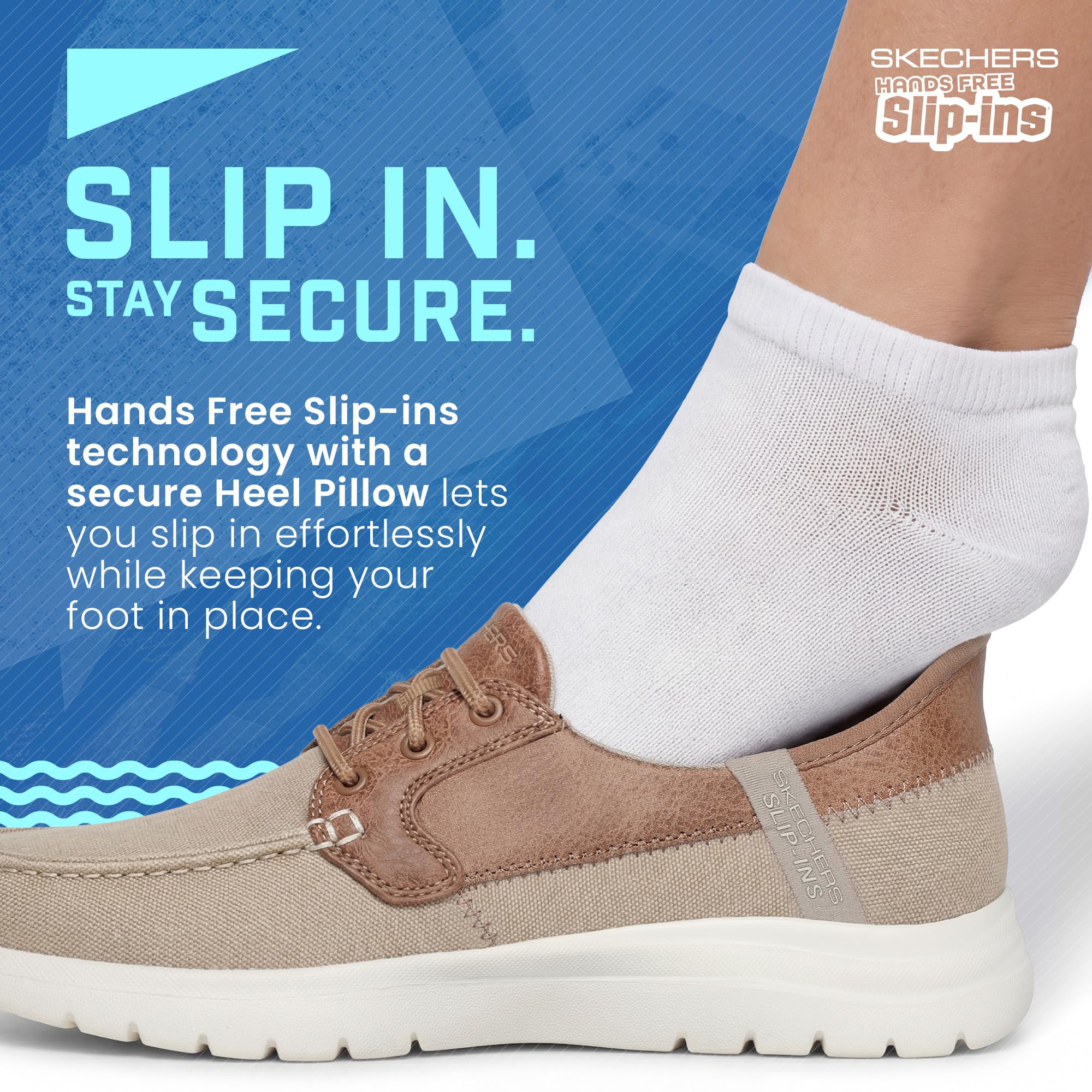 Skechers On-The-Go Flex - Palmilla Hands Free Slip-ins MocassinoDonna