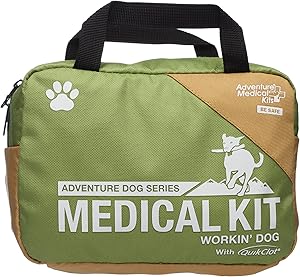 Adventure Medical Kits Workin' Dog Medical Kit with QuikClot