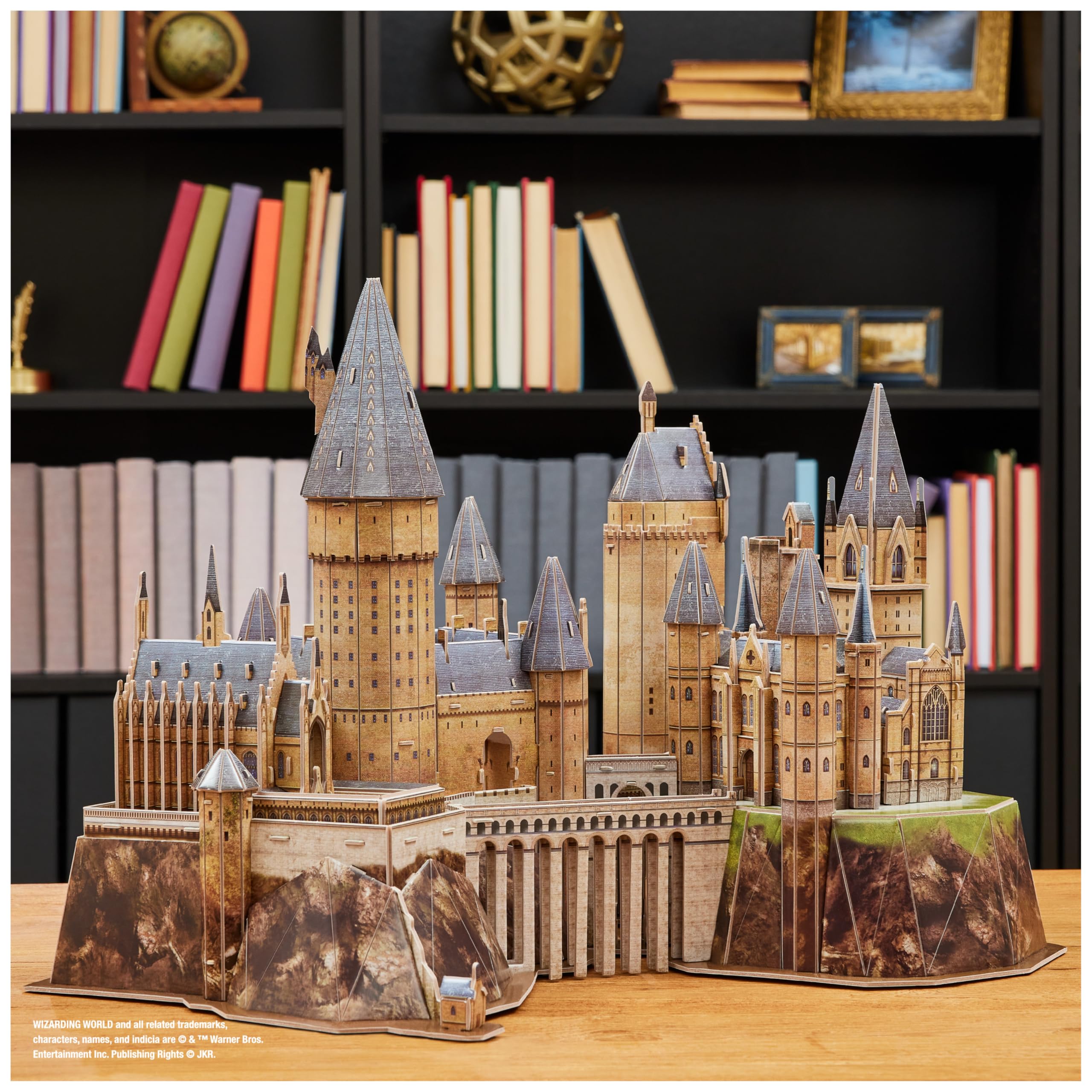 4D Build - Puzzle 3D Harry Potter Castillo Hogwarts - Rompecabezas 3D Juego Construcción - Puzzles para Adultos y Niños - Juegos de Mesa Niños 12 Años +