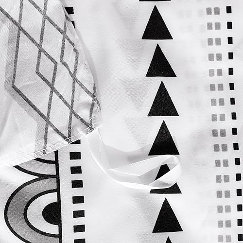 Miniatura 10 de NTBAY - Juego de funda de edredón de microfibra, ultra suave y cierre de cremallera