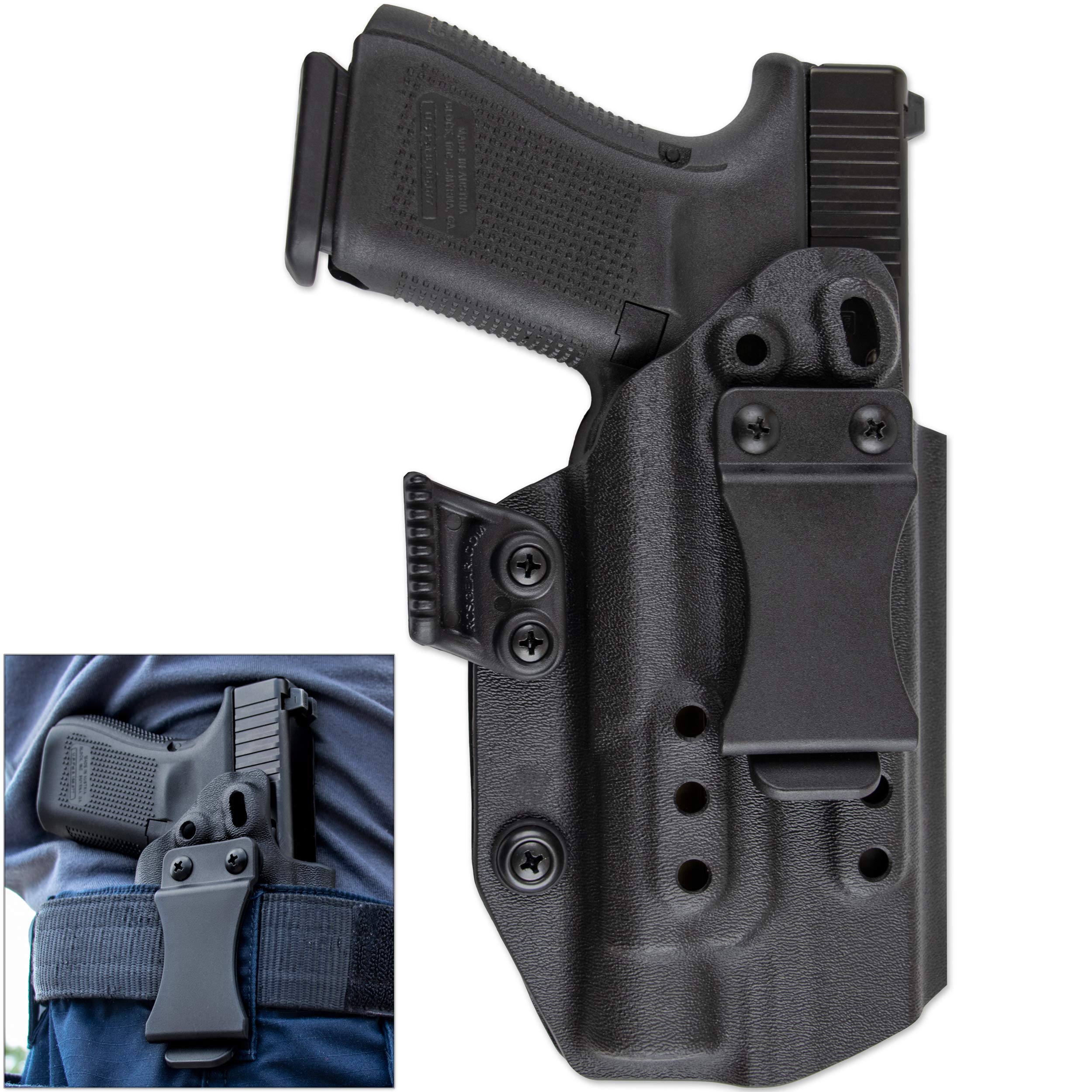 JEDBURGH Glock 19 IWB Holster with TLR-1 Light